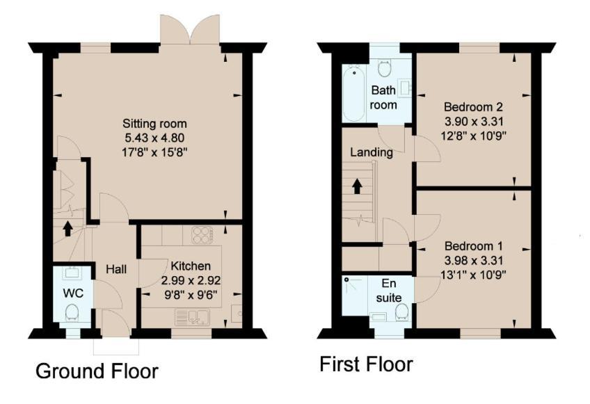 Lion Cottage, Broadway Broadway  Luaran gambar